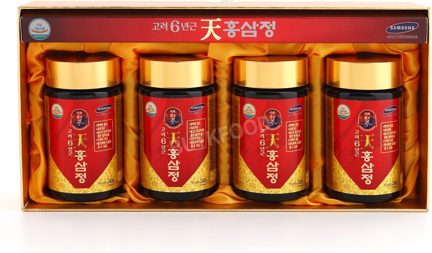 Korean 6years Root Red Ginseng Gold Extract, 240g(8.5oz) X 4ea, Saponin, Panax - Image 7