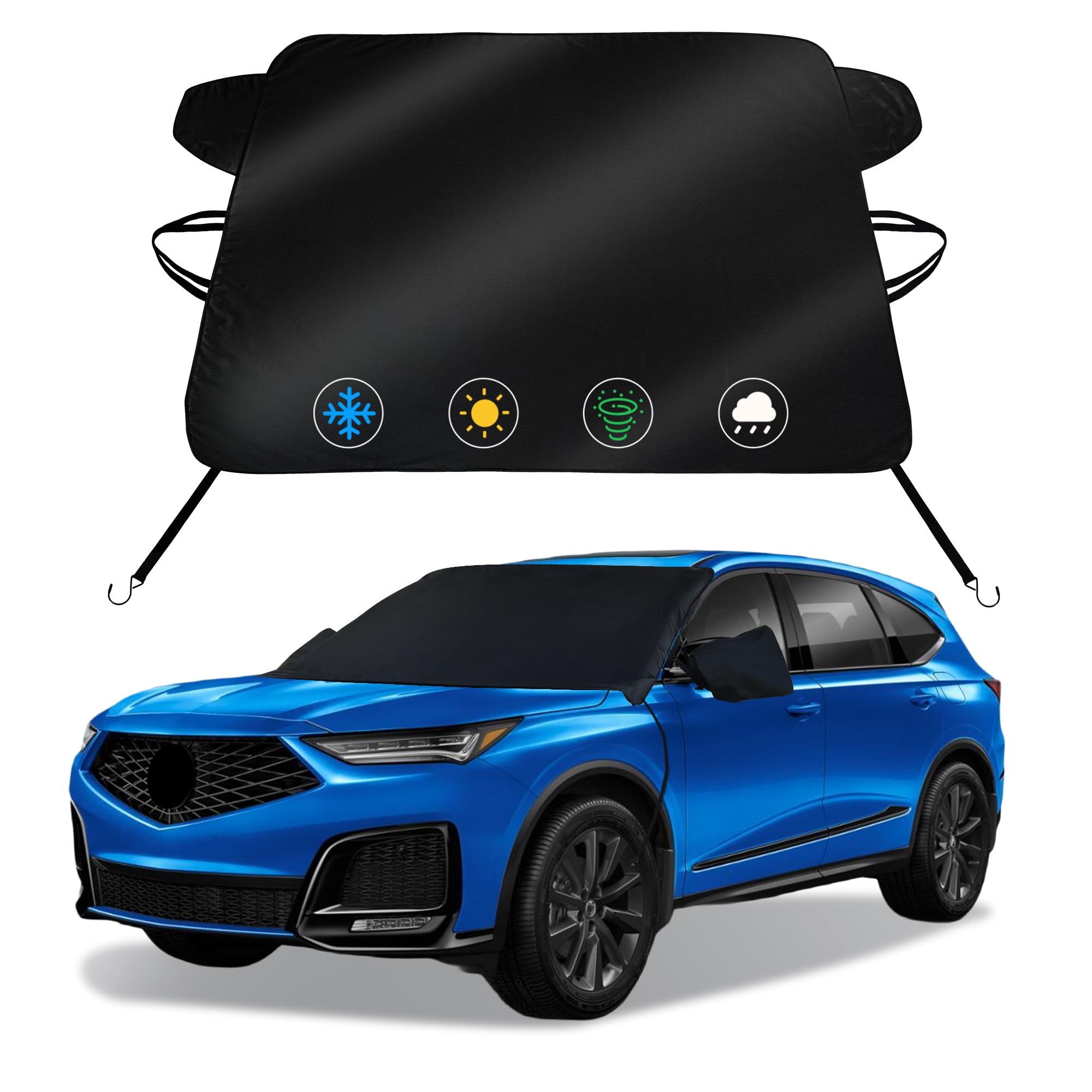 Windshield Cover for Ice &amp; Snow for Acura MDX 2021-2024 2025 2026 2027