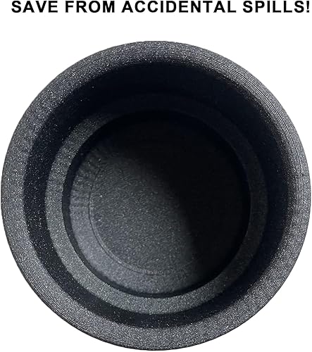 Miniatura 5 de 1 portavasos universal para asiento de automóvil compatible con botellas de agua Maxi COSI Pria & Hydro Flask para niños, accesorio negro duradero