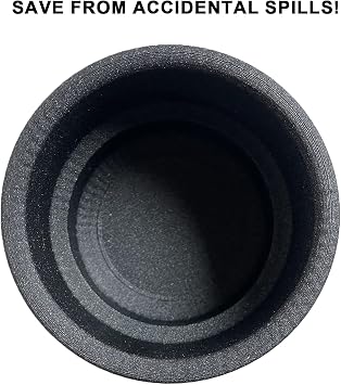 1PC Universal Car Seat Cup Holder Compatible with Maxi COSI Pria, Safety 1st Everfit & Grow and Go - Durable Black Single Cup Accessory for All-in-One Strollers