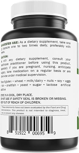 Miniatura 3 de Brieofood CoQ10 600 mg por cápsula - Apoyo para la salud cardíaca - 60 unidades