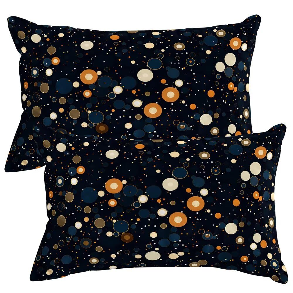 Set of 2 Velvet Cushion Covers 30x50 cm Abstract Cushions Covers Decorative Throw Pillow Case Boho Sofa Pillows 12x20 Inch Rectangle Cushion Cover with Invisible Zipper for Livingroom Bedroom -SC345