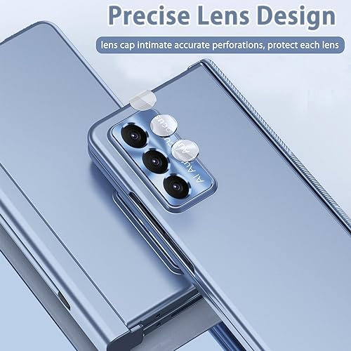 Miniatura 5 de NINKI Funda compatible con Galaxy Z Fold 5 con soporte para S Pen y S Pen, protector de bisagra, protector de pantalla, funda para teléfono Galaxy Z