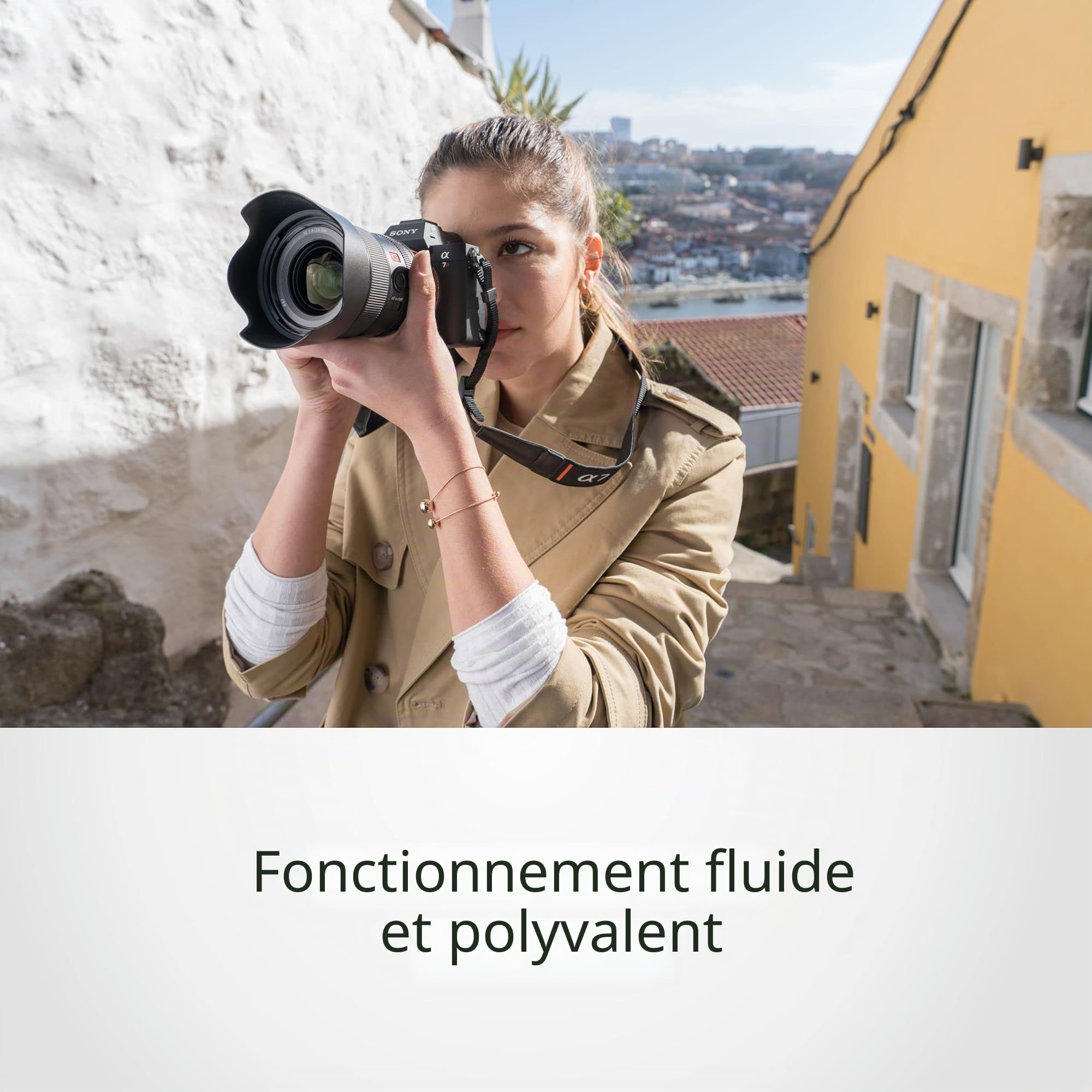 Sony SEL24F14GM – Objectif grand-angle 24 mm f/1.4 G Master, lumineux, E-Mount, pour plein format & APS-C, idéal paysage & reportage, compatible A7, ZV-E10, A6400, A6700