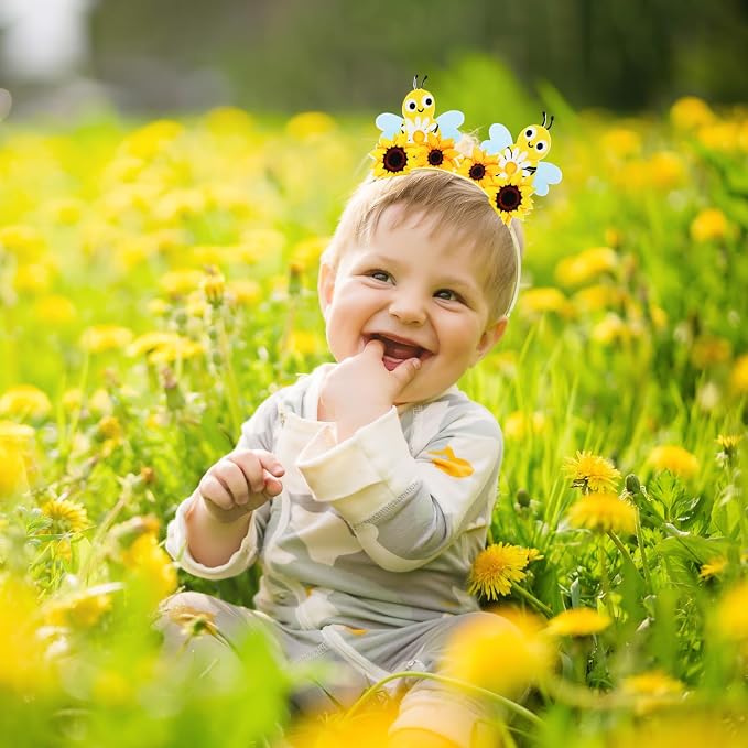 24 Piezas de Diadema de Flor Miel Tentáculo Accesorios de Cabeza para Fotos y Fiesta miniatura 4