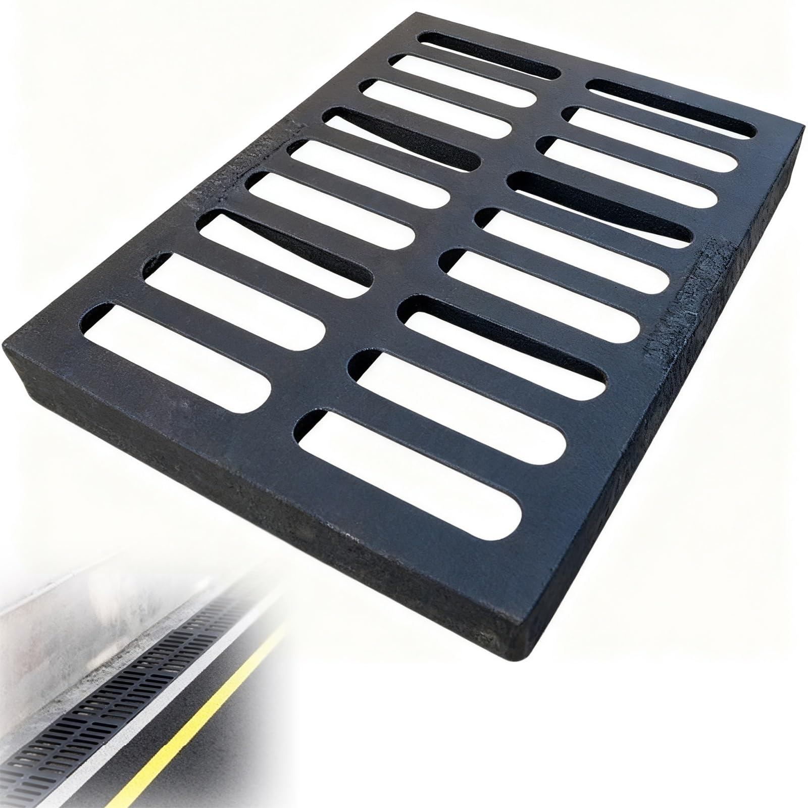 Grille d'égout en fonte ductile premium résistante à la rouille