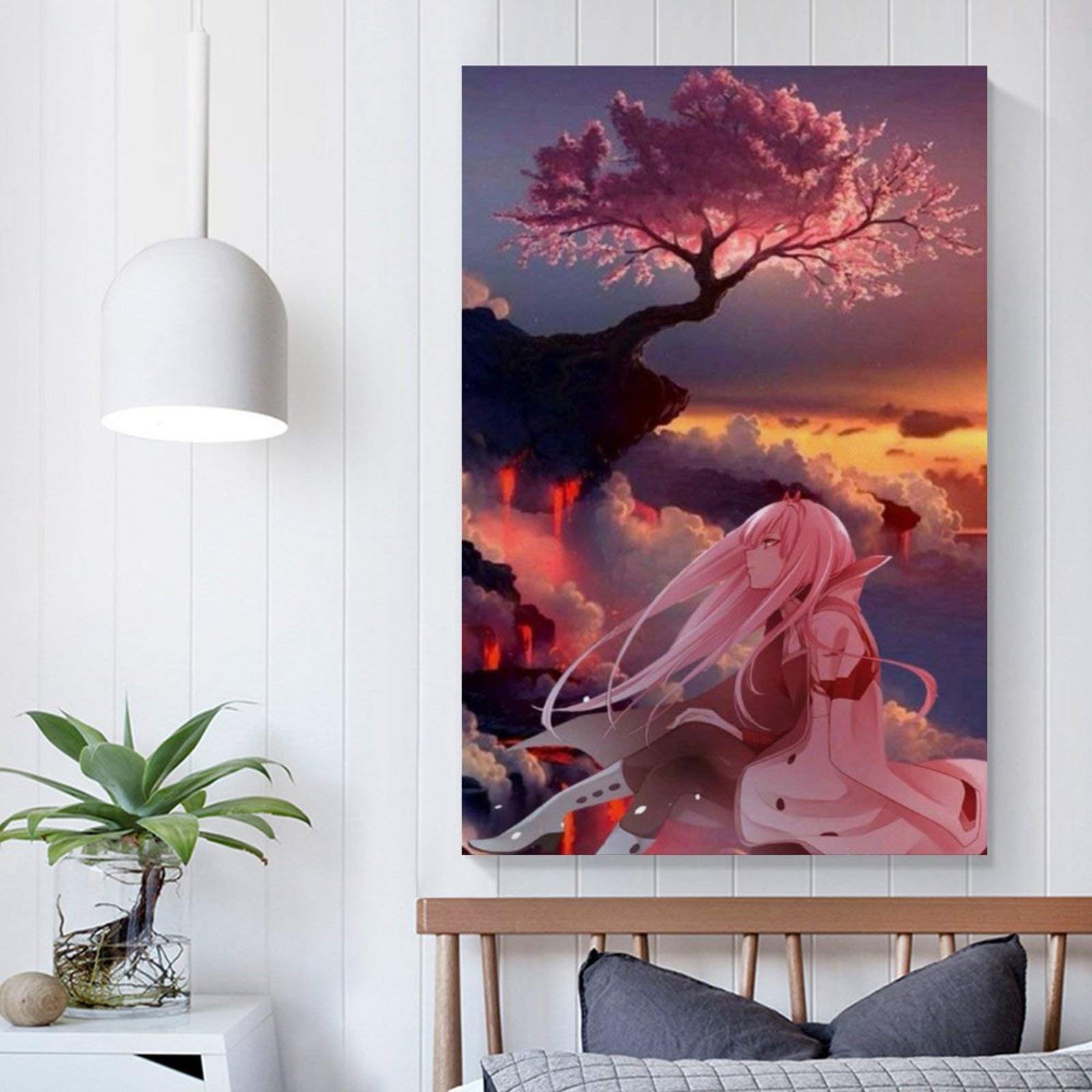 lingeng Darling in The FRANXX Code 002 Zero Two Anime Poster 22