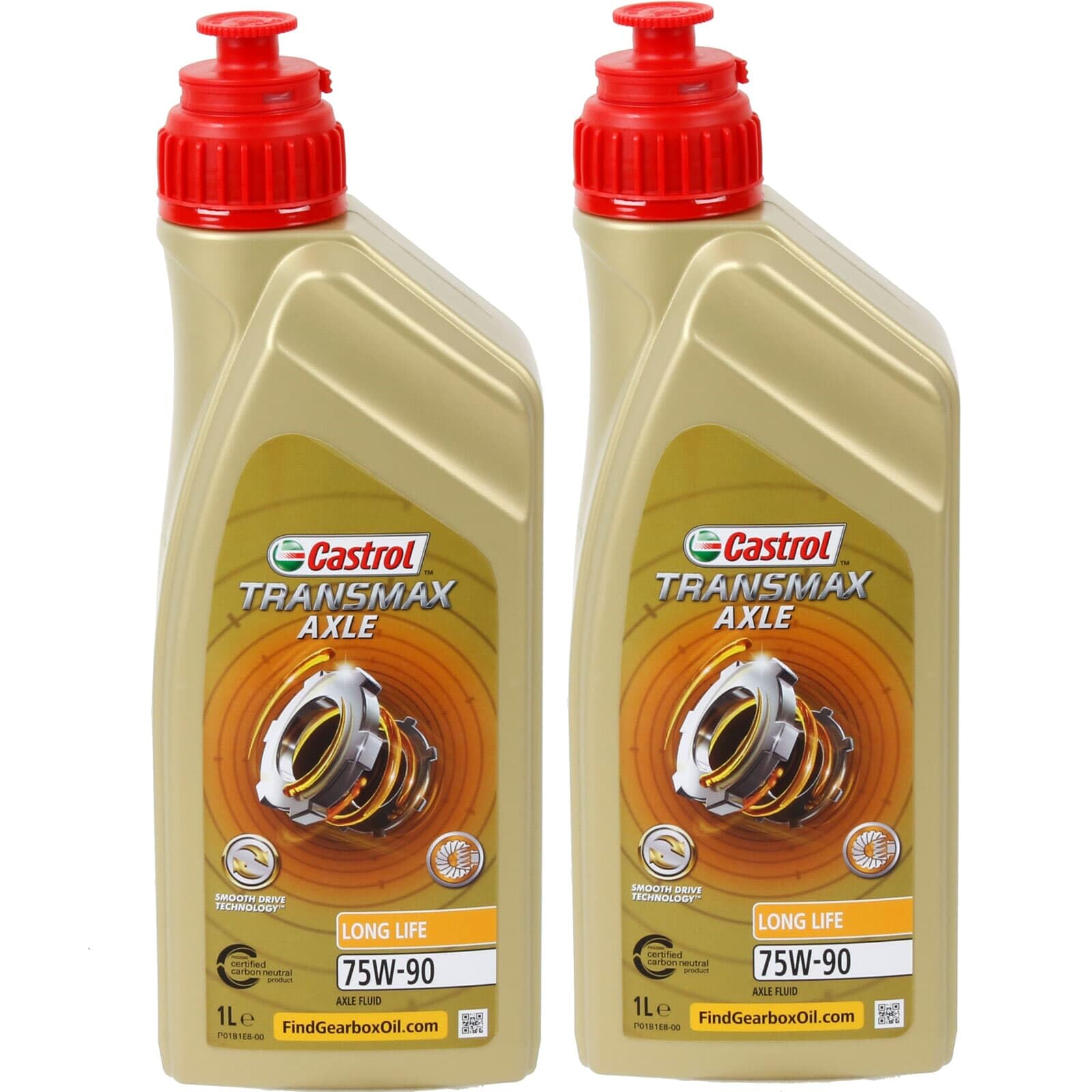 2x 154F09 Achsgetriebeöl (1 L)