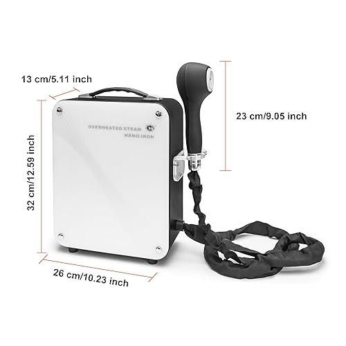 Miniatura 9 de Peluquería Nano Blue Light Micro Mist Hair Steamer Hair Perm Coloring Hot Dyeing Equipment for Hair Care Añade suavidad Shine Elitzia ETD303