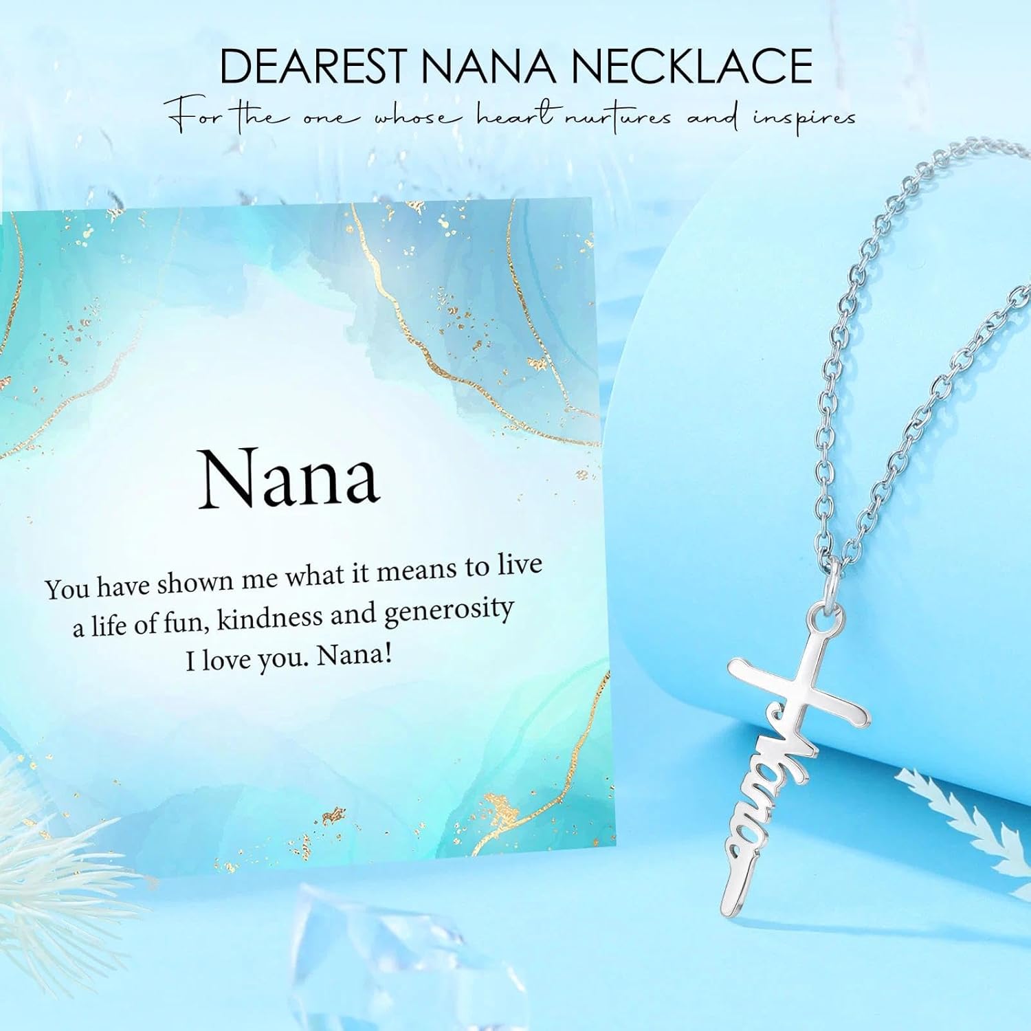 Gifts for Nana Birthday Nana Gifts from Grandkids Best Grandma Ever Gift Merch for Christmas, Happy Birthday Funny Grandma Gift Ideas for Women from Grandson, Granddaughter, Grandkids with Tote Bag - Image 5