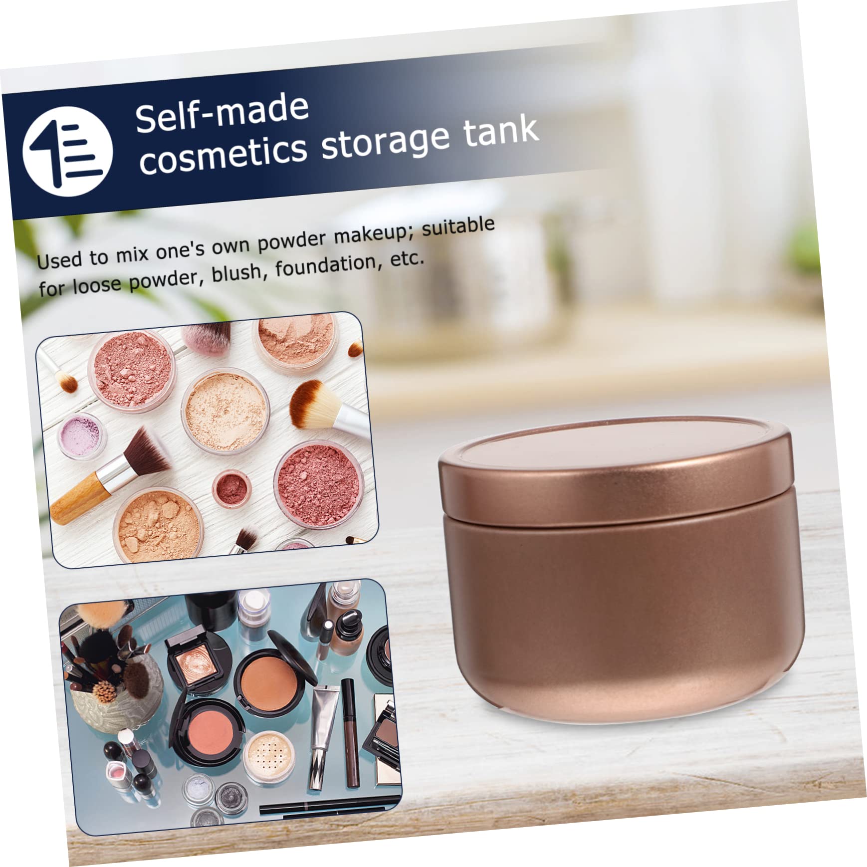 ERINGOGO Tinplate Candle Jars 12 Pack Perfect for DIY Candle Making Jewelry Beads Cookies More