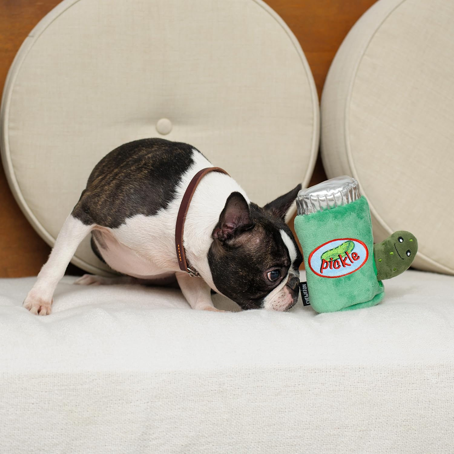 CHEWFFON Juguetes interactivos para perros, juguetes para esconderse, juguetes de enriquecimiento para perros, juguetes chirriantes para el aburrimiento y estimulante rompecabezas de peluche para