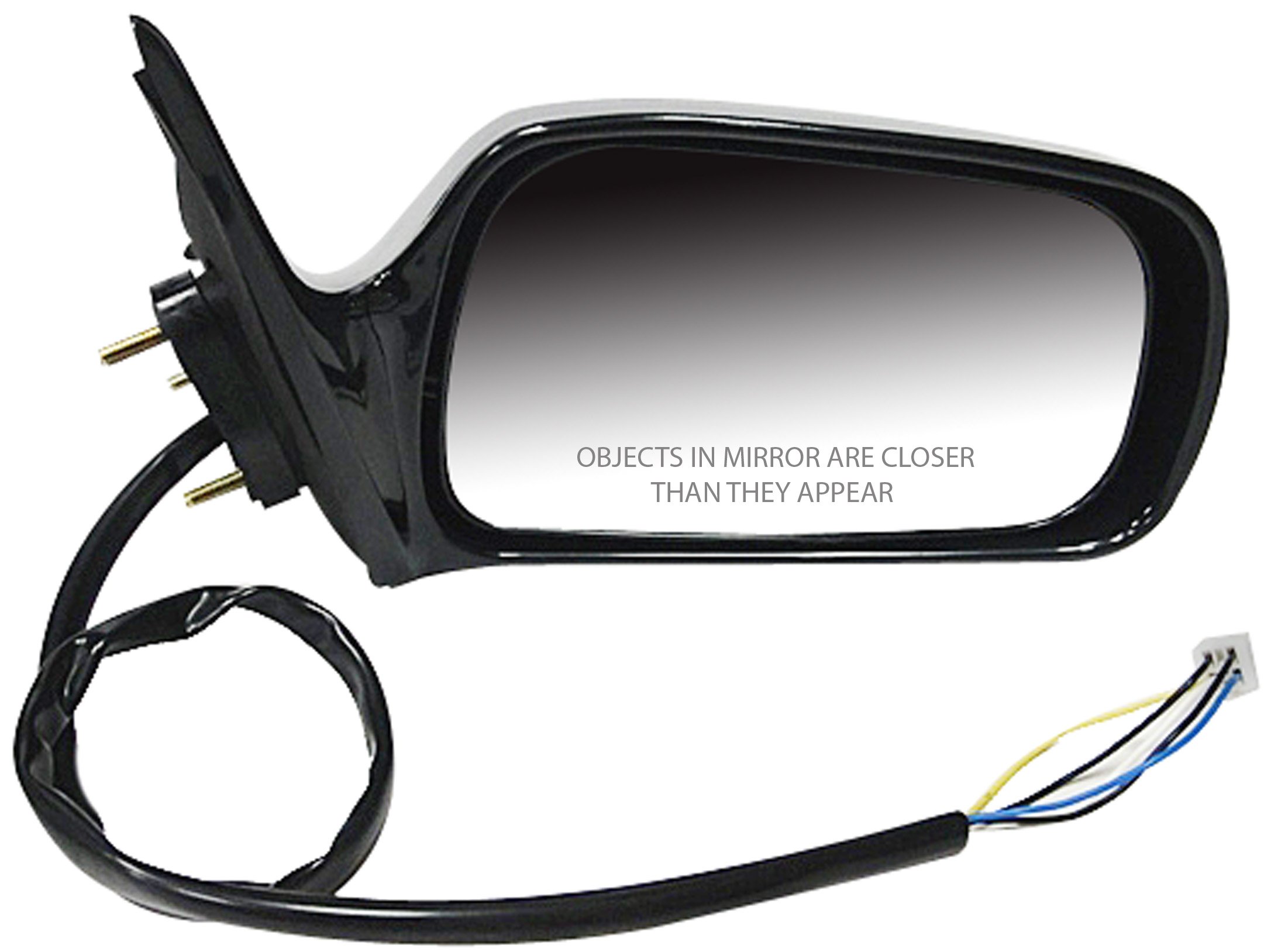 Dorman 955-462 Passenger Side Power Door Mirror - Heated Compatible with Select Toyota Models, Black