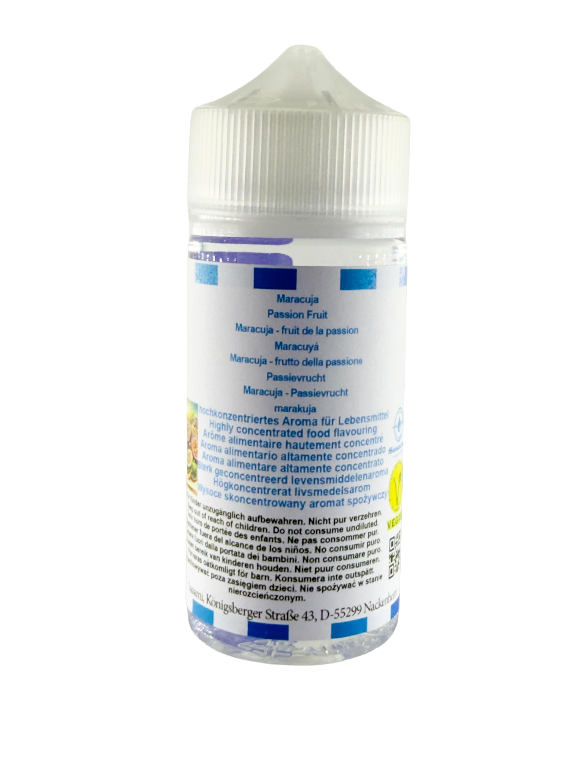 Maracuja - Passionsfrucht Aroma Konzentrat - Vegan - Sasami - 100ml