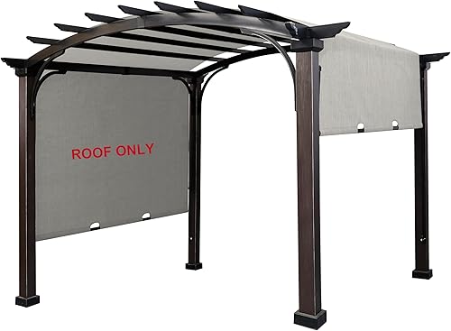 Miniatura 8 de SCOCANOPY Tapa de repuesto para pérgola independiente Lowe's Allen + roth de 10 pies x 10 pies (se vende en Lowe's, L-PG152PST-B (tamaño 200