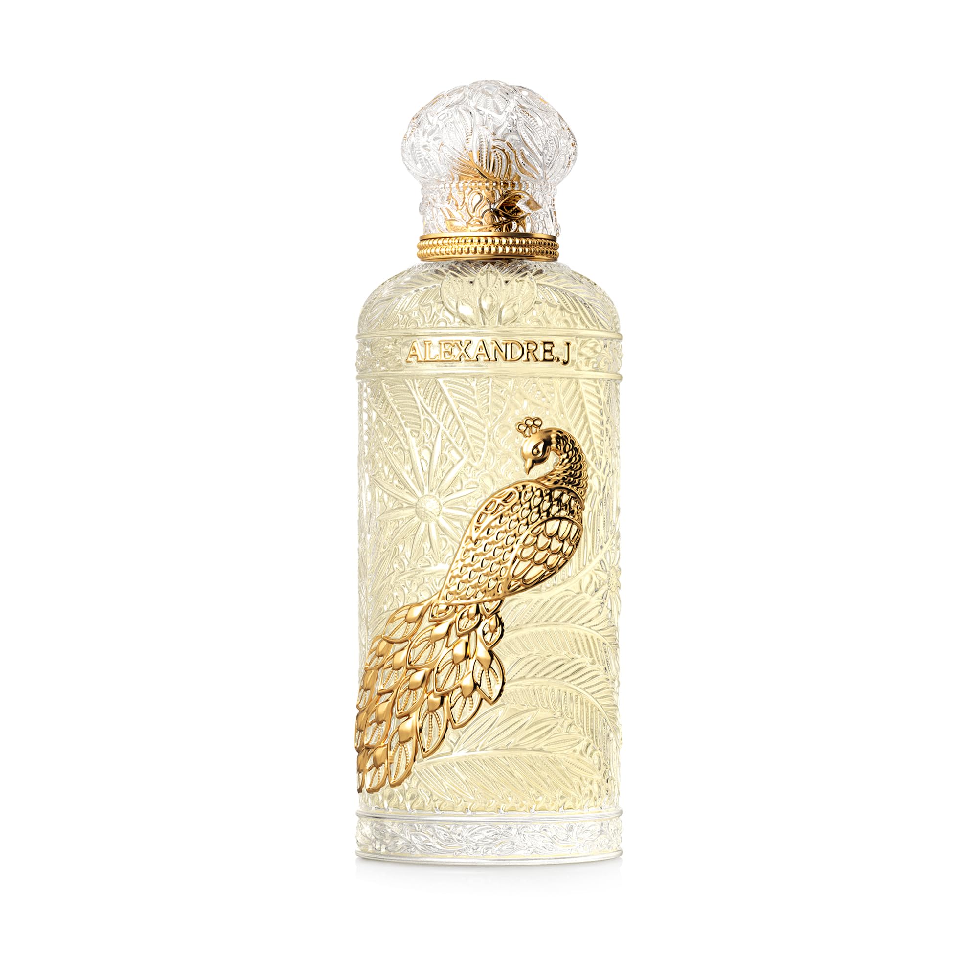 Alexandre J. Imperial Peacock Gold, fragranza in eau de parfum dal carattere deciso, pensata per chi ama fragranze ricche e avvolgenti, flacone da 100 ml pensato per accompagnare i gesti di benessere