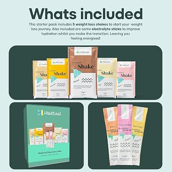 HABITUAL Weight Loss Diet Meal Replacement Shakes & Electrolytes | Low Calorie High Protein Food Replacement Shakes & Hydration Sachets Weight Loss Drink