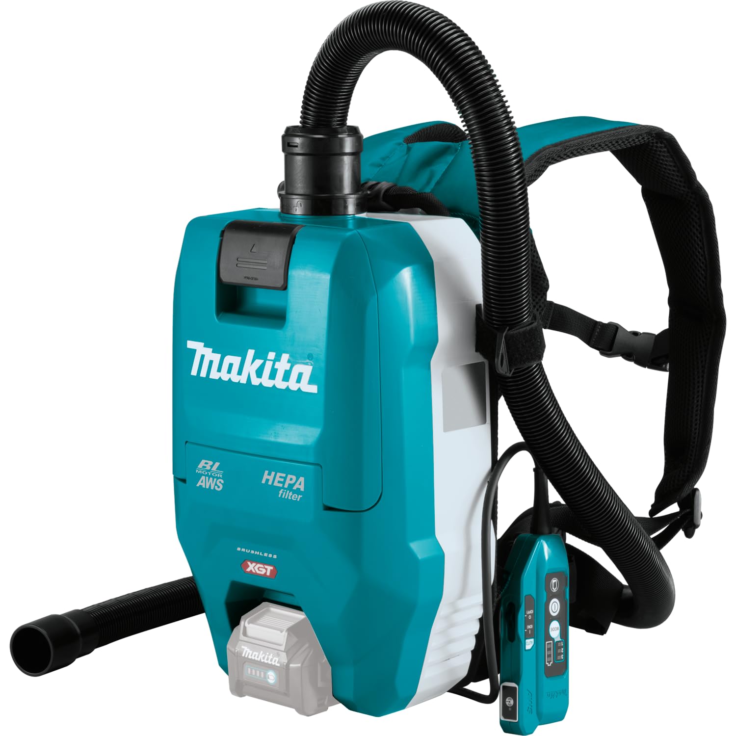 Aspirateur sans fil dorsal Makita VC009GZ01 40V max pour chantiers exigeants
