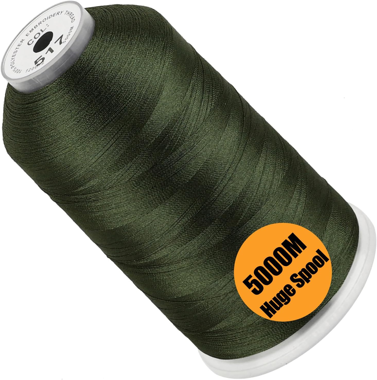 Broad Thread Amazon.com: New brothread - Single Huge Spool 5000M Each Polyester ...