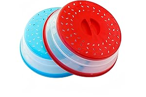 Microwave Plate Cover - Collapsible BPA-free Food Cover