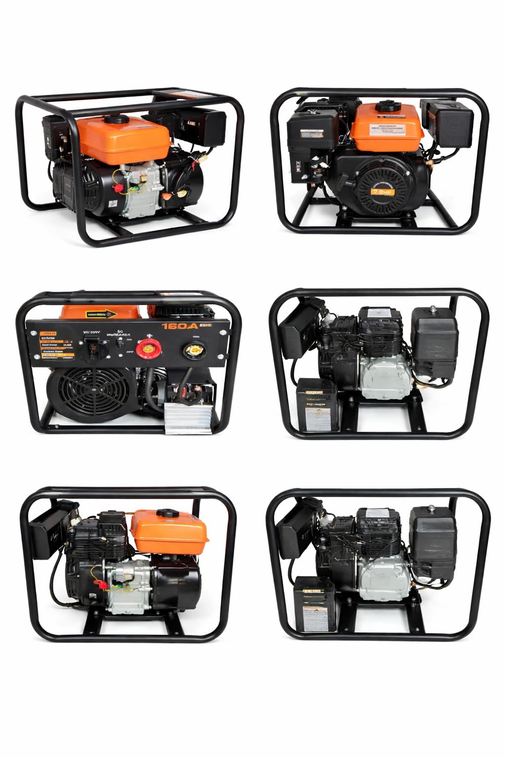 Welding Generator, Compact Design, for Indoor and Outdoor Use, Self-Contained Power Source-image-31