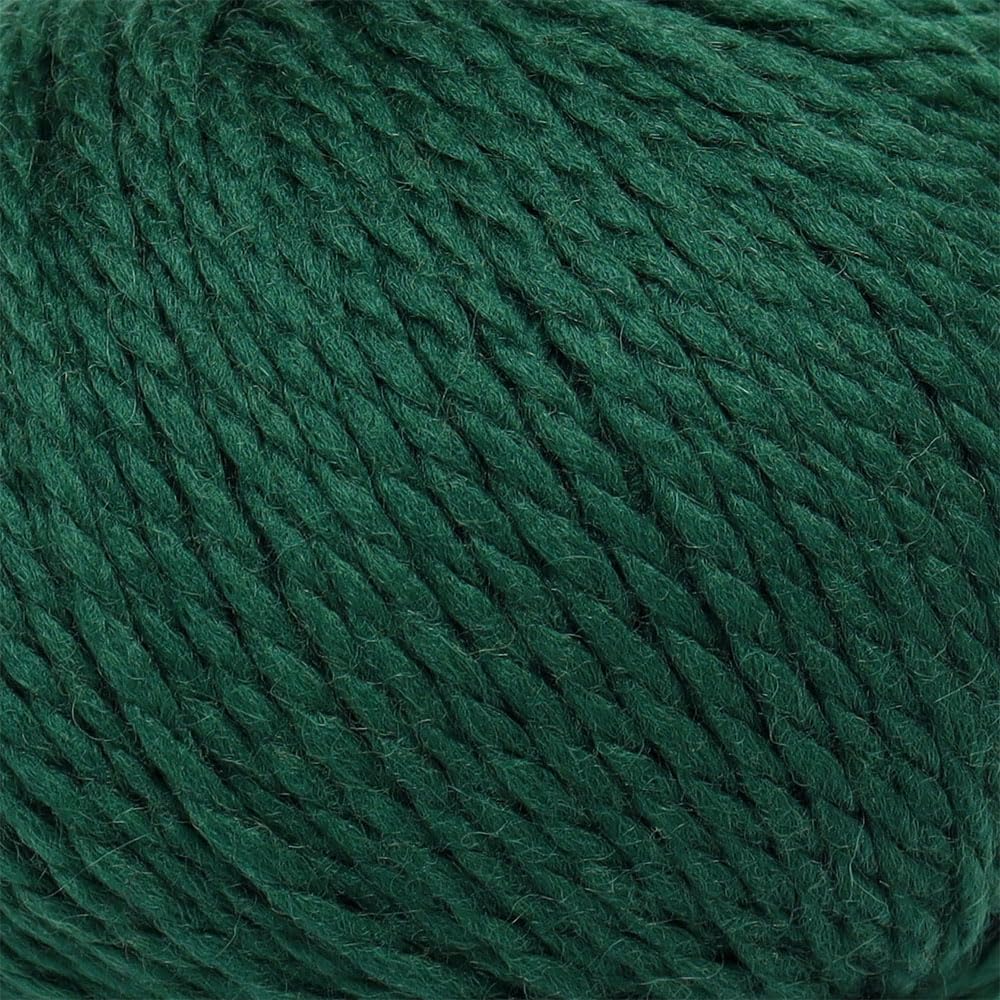 Juego de 3 madejas de lana 100% Highland (150 gramos) de peso peinado – procedente directamente de Perú – Celestial suave y perfecto para tejer y ganchillo (verde)