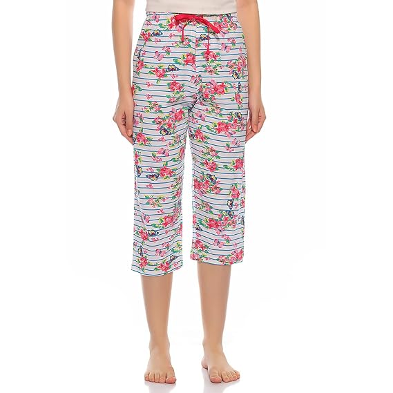 cropped pajama bottoms