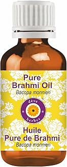 Brahmi Oil (Bacopa monnieri) | Infused | Pure | Non-Sticky | Lightweight | For Hair Care Routines | Men & Women | Traditional Use | Natural | 50ml