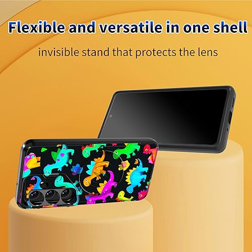 Miniatura 3 de Funda de metal para Samsung S24 5GGalaxy S25 5G de 6.2 pulgadas con cubierta para lente de cámara, soporte de cámara integrado, protección de cuerpo