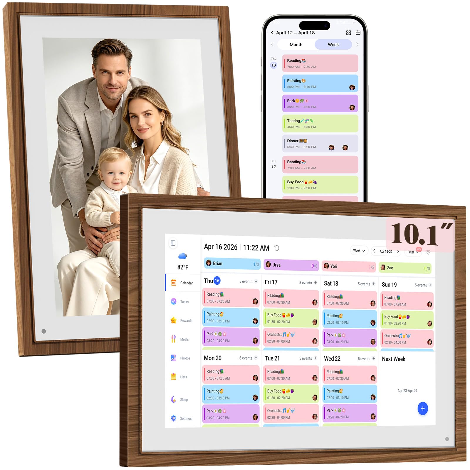 Digital Calendar Wall Touch Screen - No Subscription -12
