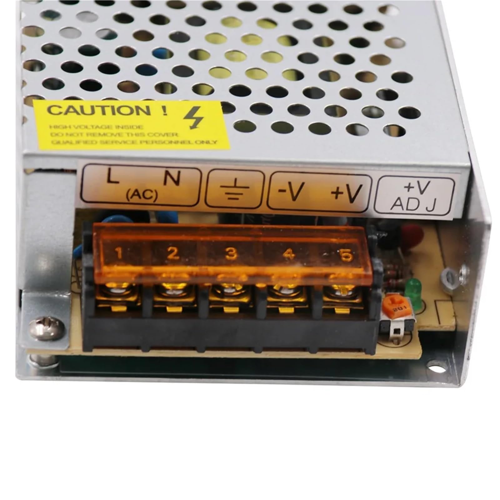Transformadores de iluminación de 5 V, 12 V, 24 V, 9 V y 36 V con carcasa de hierro, fuente de alimentación conmutada for tiras de LED, lámpara, controlador LED, adaptador de corriente.(24W)