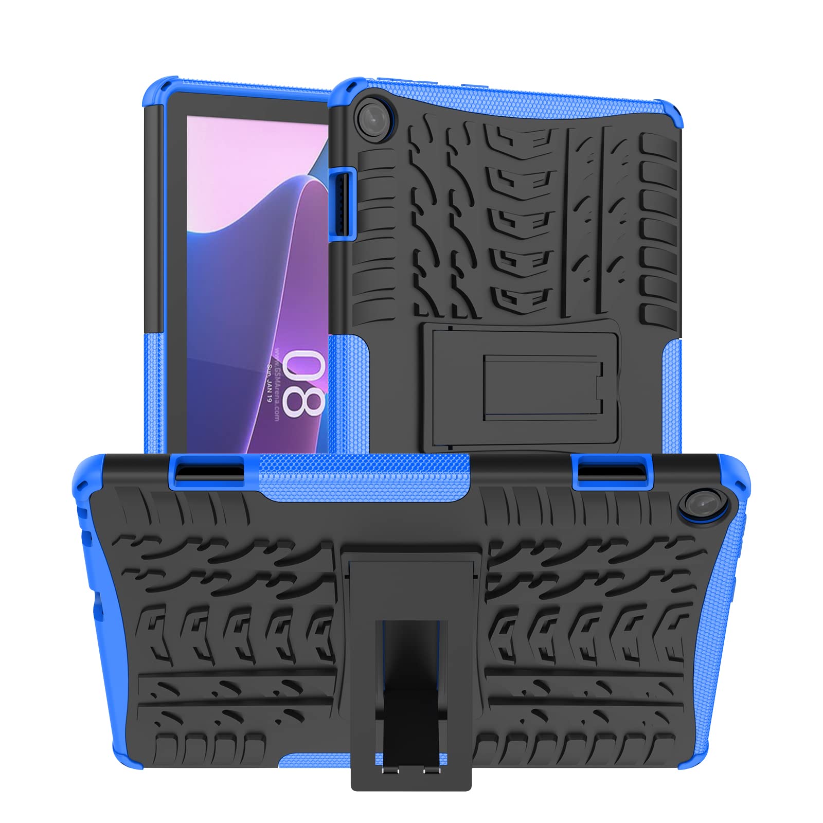 Custodia Per Lenovo Tab M10 3rd Gen (2022) 10.1 Pollici - Cover Rigida In PC E TPU Con Supporto Leggio - TB-328FU/TB-328XU - 2