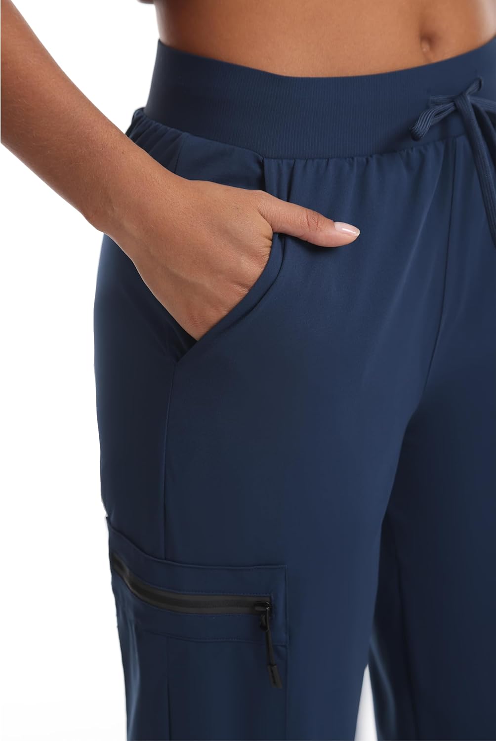 Haowind Cargo Pants for Women with Pocket Workout Athletic Joggers Lightweight Casual Travel Outdoor Camping Hiking Pants - Image 5