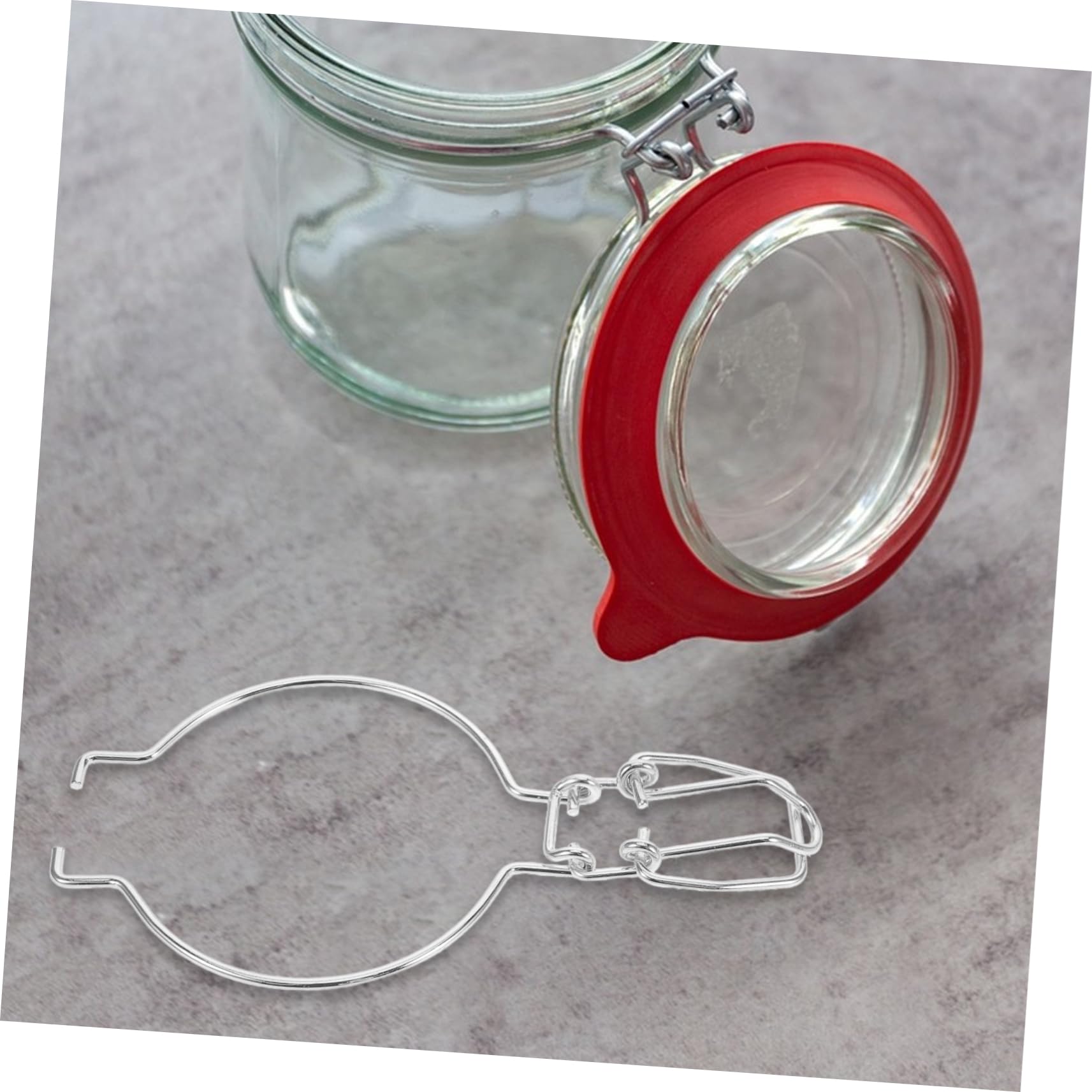 10 Clip Di Chiusura Ermetica Per Barattoli - Fibbie In Filo Per Conservazione Alimenti - Foto 7