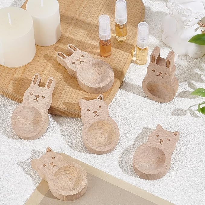 Difusor de Aceites Esenciales de Madera PH PandaHall, 8 Piezas miniatura 4