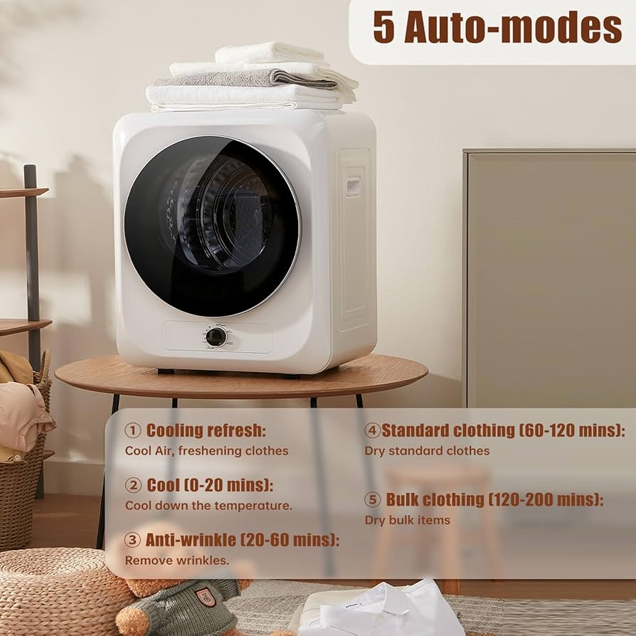 Amazon.com: Auertech 10Lbs Portable Dryer, 110V Portable