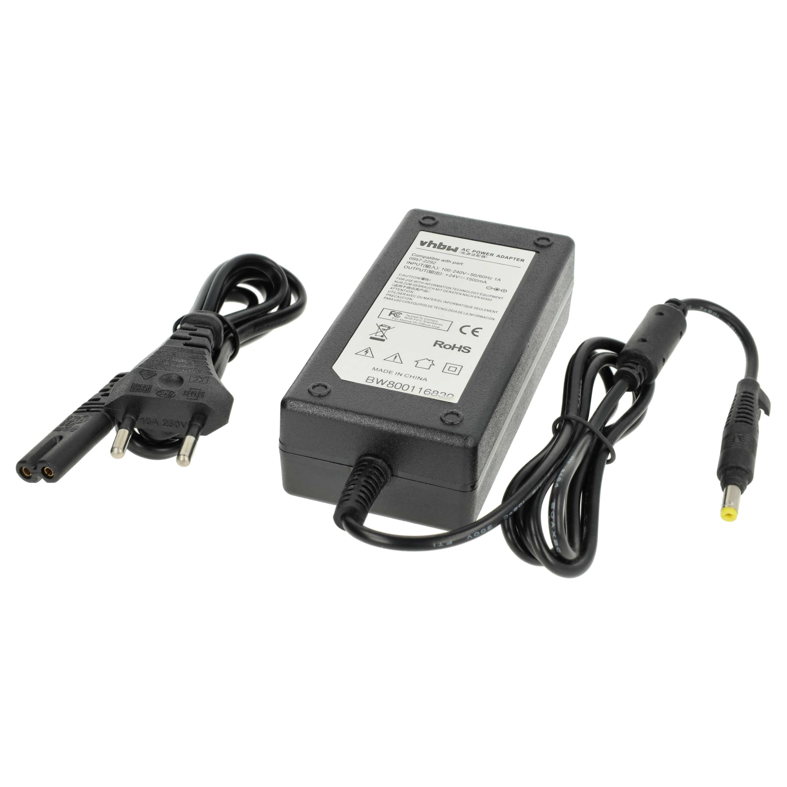 vhbw alimentatore sostituisce HP 0957-2292 per scanner