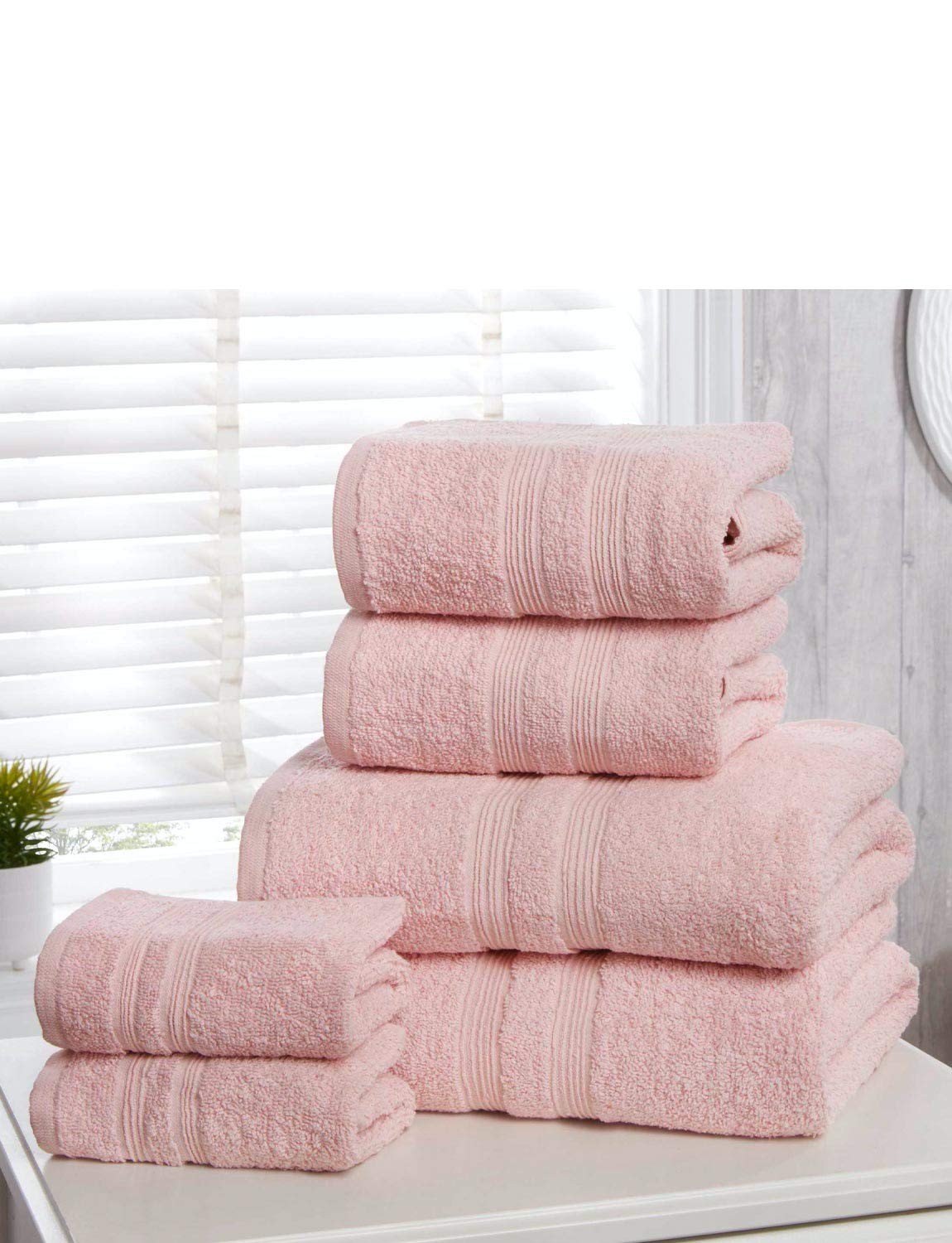 Chums Pink Camden 6 Piece Towel Bale