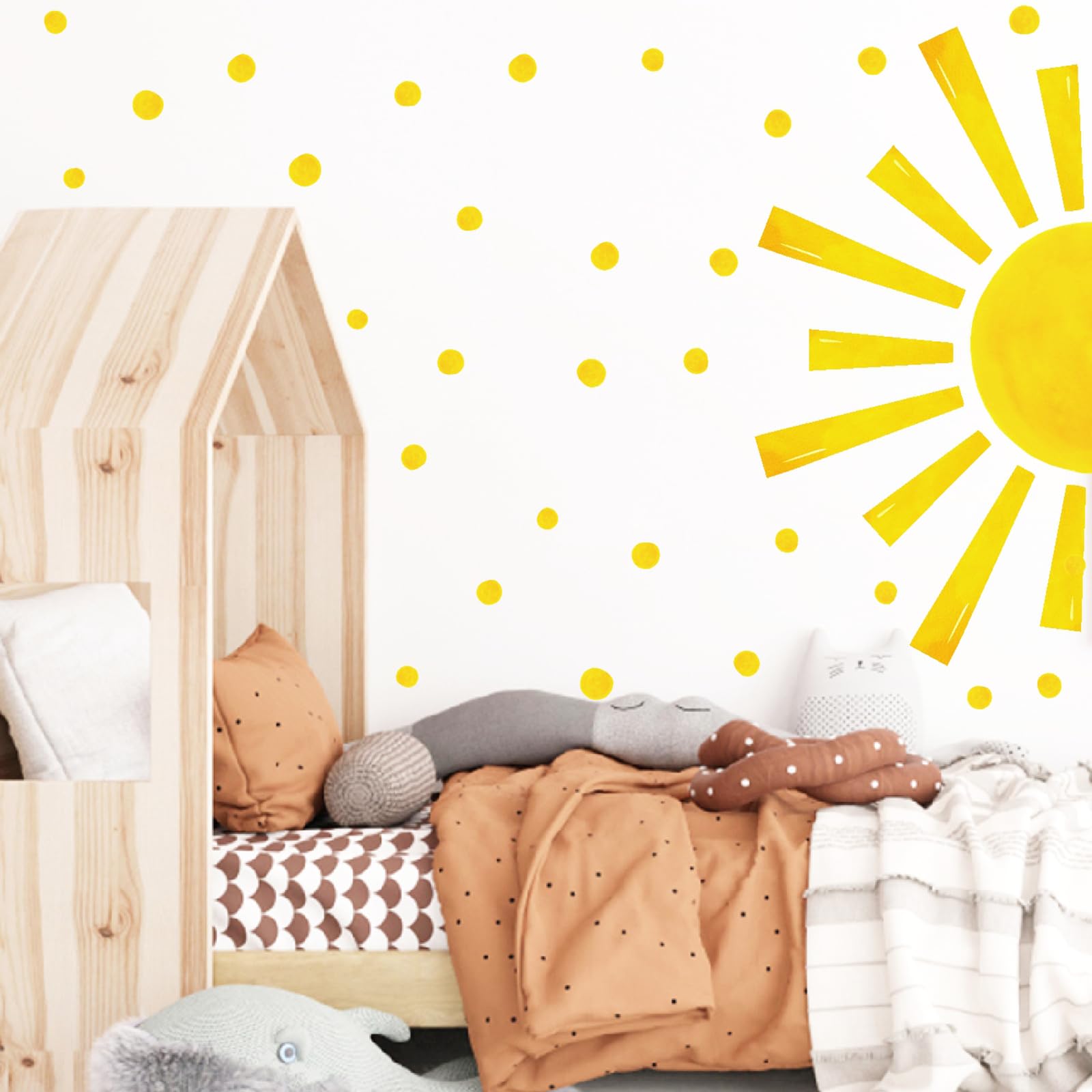 Adesivi Murali Fiori E Farfalle - Stile Bohémien - Decorazione Parete Vinile - Foto 3