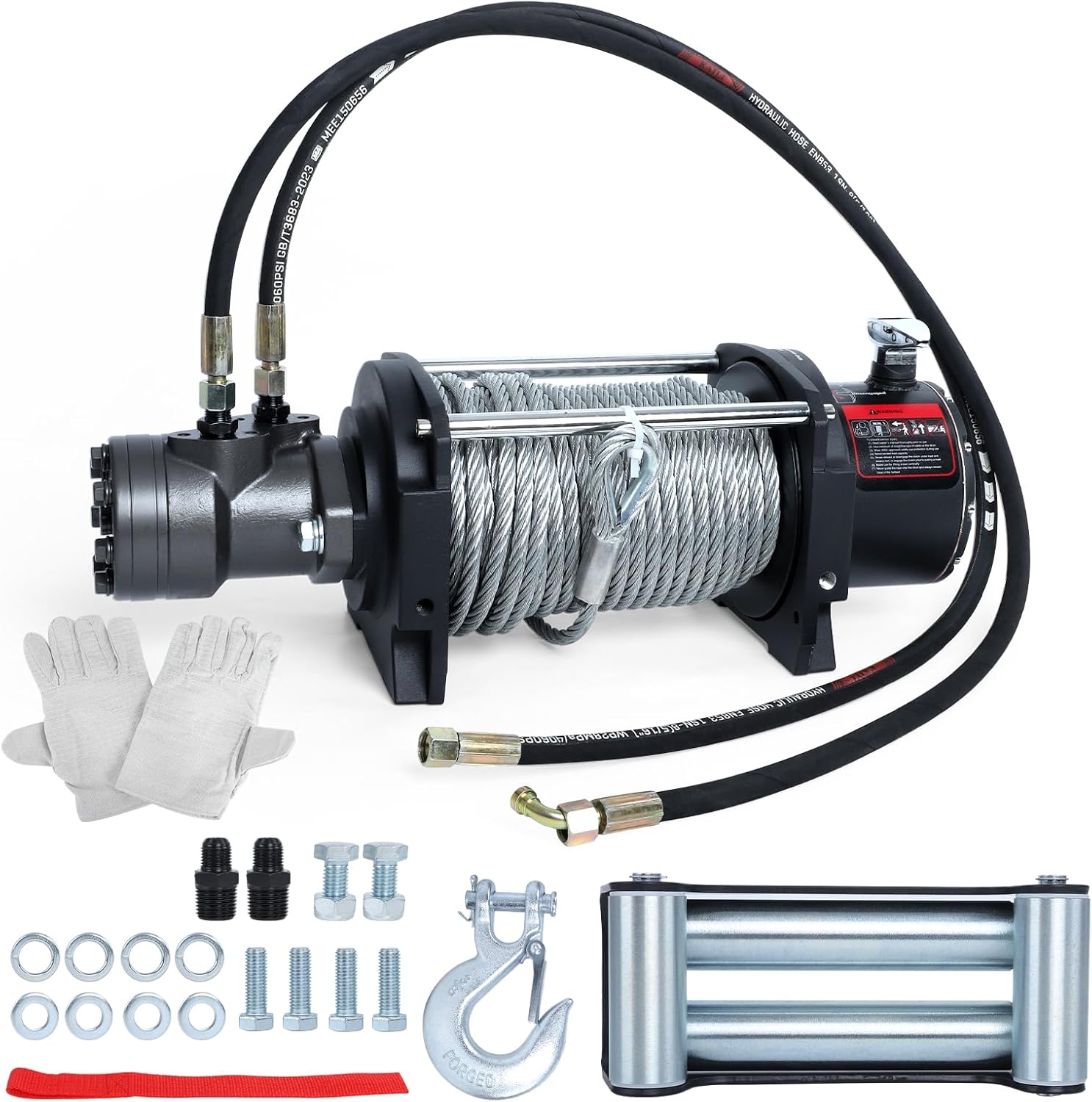 tekstap 15000LBS Hydraulic Winch