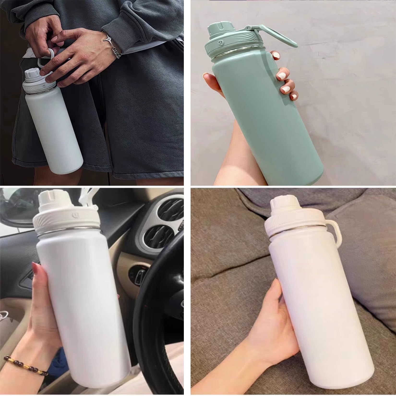 tazas de café de viaje, tazas de calor, Taza de viaje, térmica de acero inoxidable, termo, vaso a prueba de fugas, taza de café 750 ml, jarra espacial de acero inoxidable 304, jarra de montañismo, ais