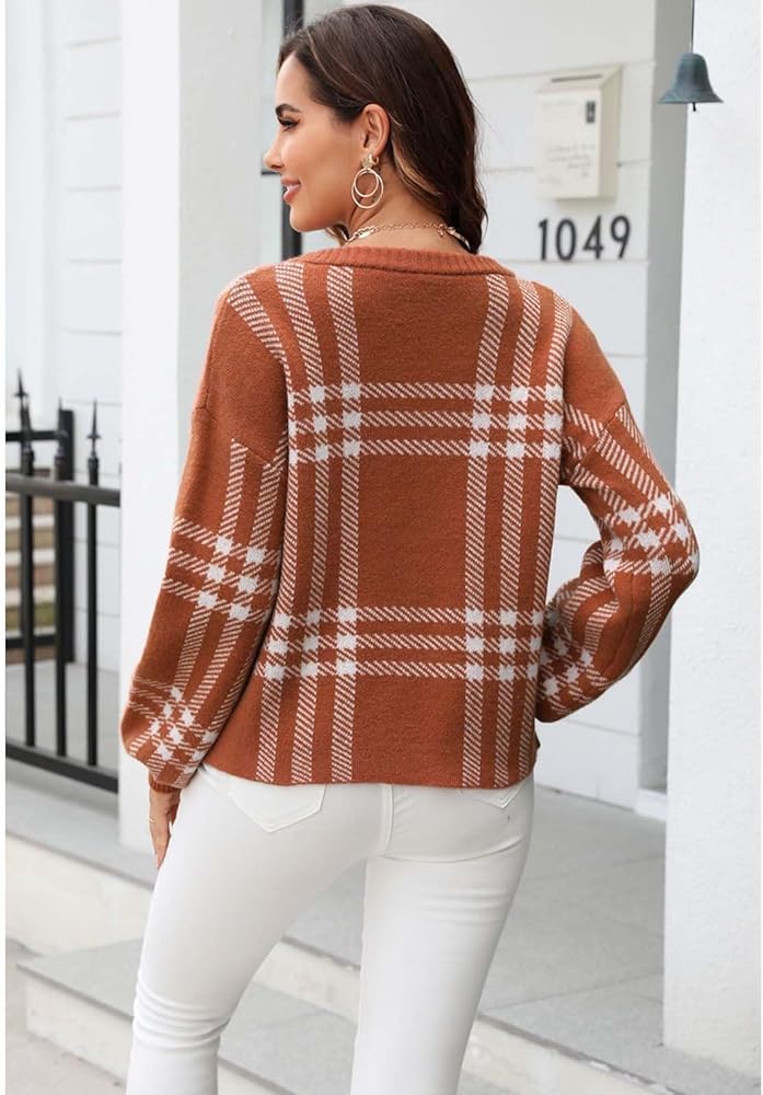 CHICWISH - Suéter De Punto De Manga Larga Casual Para Mujer, Color