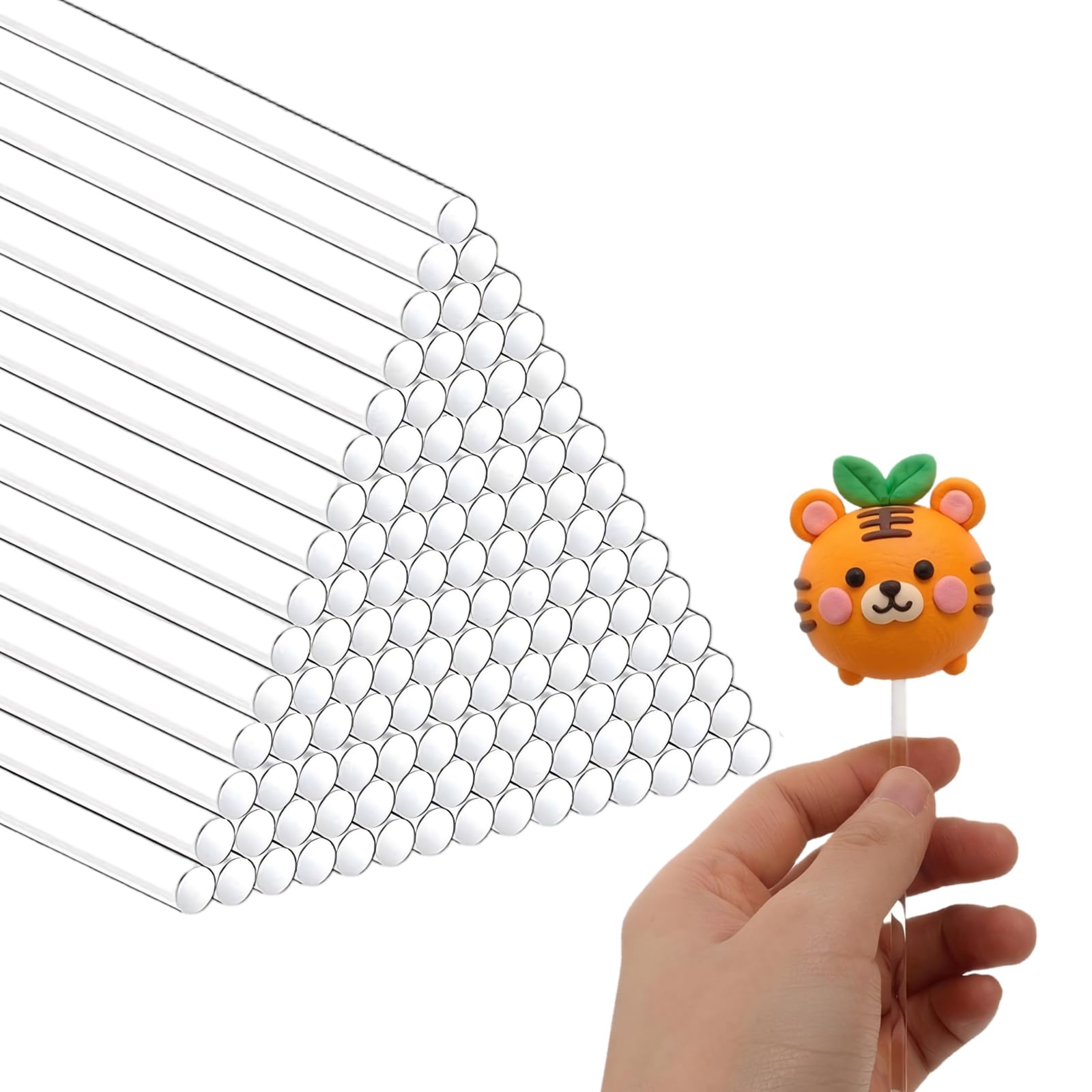 Acrylic Dowel Rods - 50 Pcs for DIY Crafts -1 Acrylic Dowel Rods - 50 Pcs for DIY Crafts -1