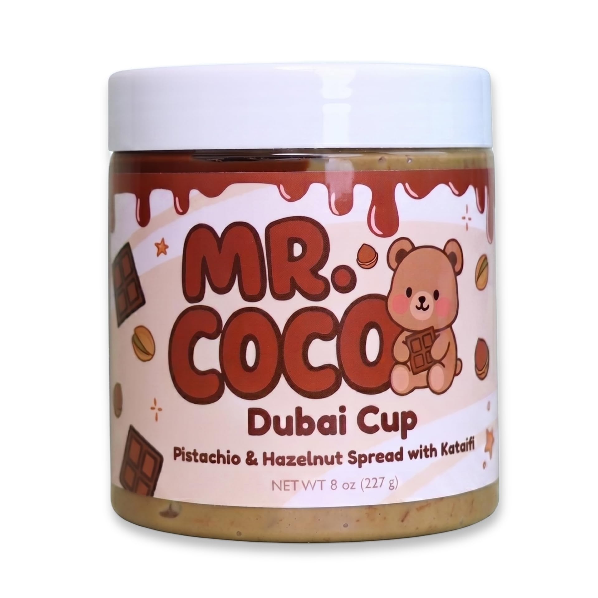 Amazon.com: Mr Coco Dubai Cup Pistachio Cream Spread with Tahini