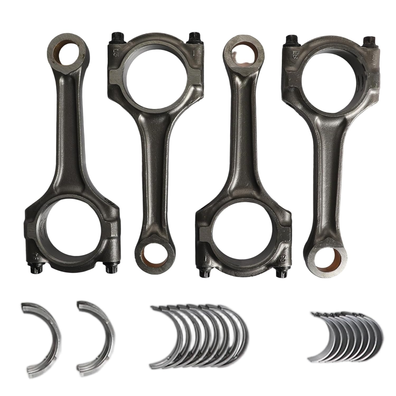 Engine Head Gasket Set & Bolts Timing Belt Kit w/VVT Sprocket Bearings Intake & Exhaust Valve Connecting Rod & Piston Kit Fit for Chevrolet Cruze Sonic 1.8L 2011-2018 HS26516PT-1 TCK338