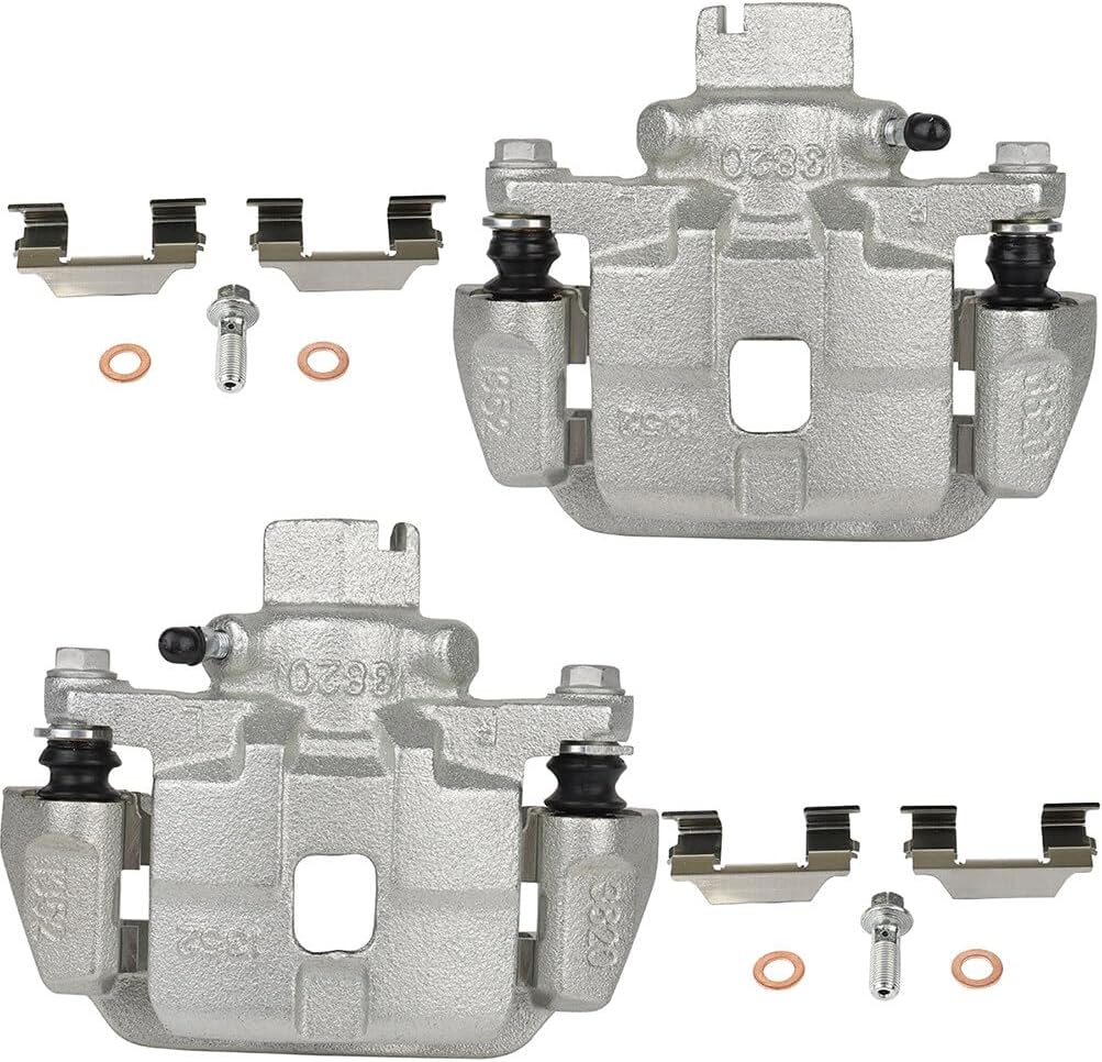 INEEDUP Rear Left & Right Disc Brake Caliper Assembly With Bracket 19B2583 19B2582 For Subaru Baja 2003-2006,For Subaru Legacy 2000-2004,For Subaru Outback 2001-2004