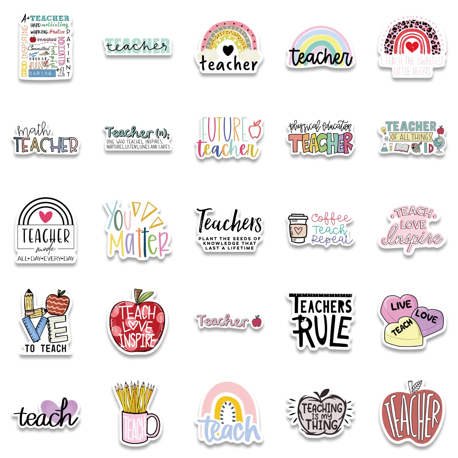 Lot De 50 Autocollants De Football En Vinyle Imperméables Pour