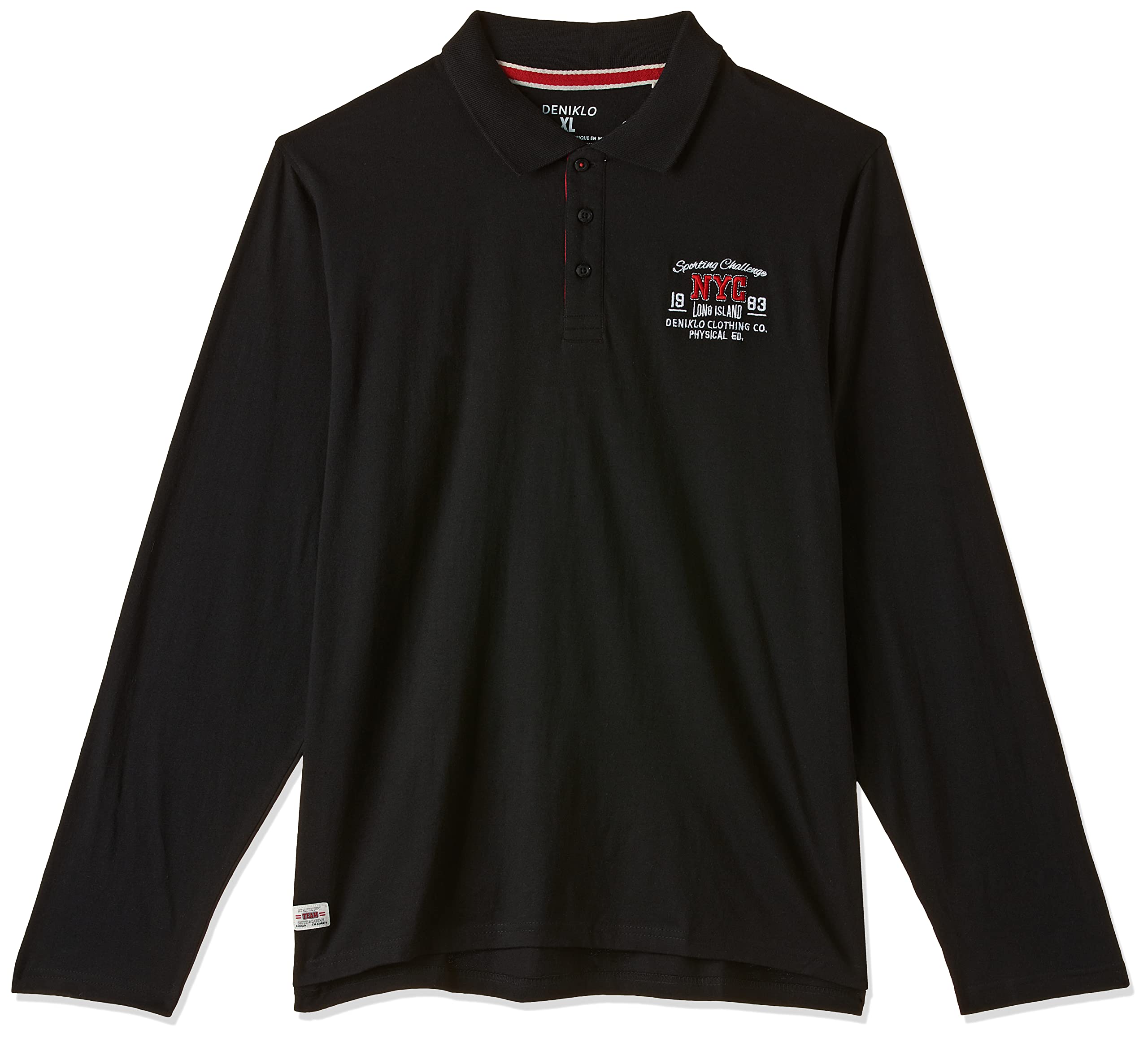 Sponsored Ad – Deniklo Men's Solid Regular fit Polo Shirt (DK21)