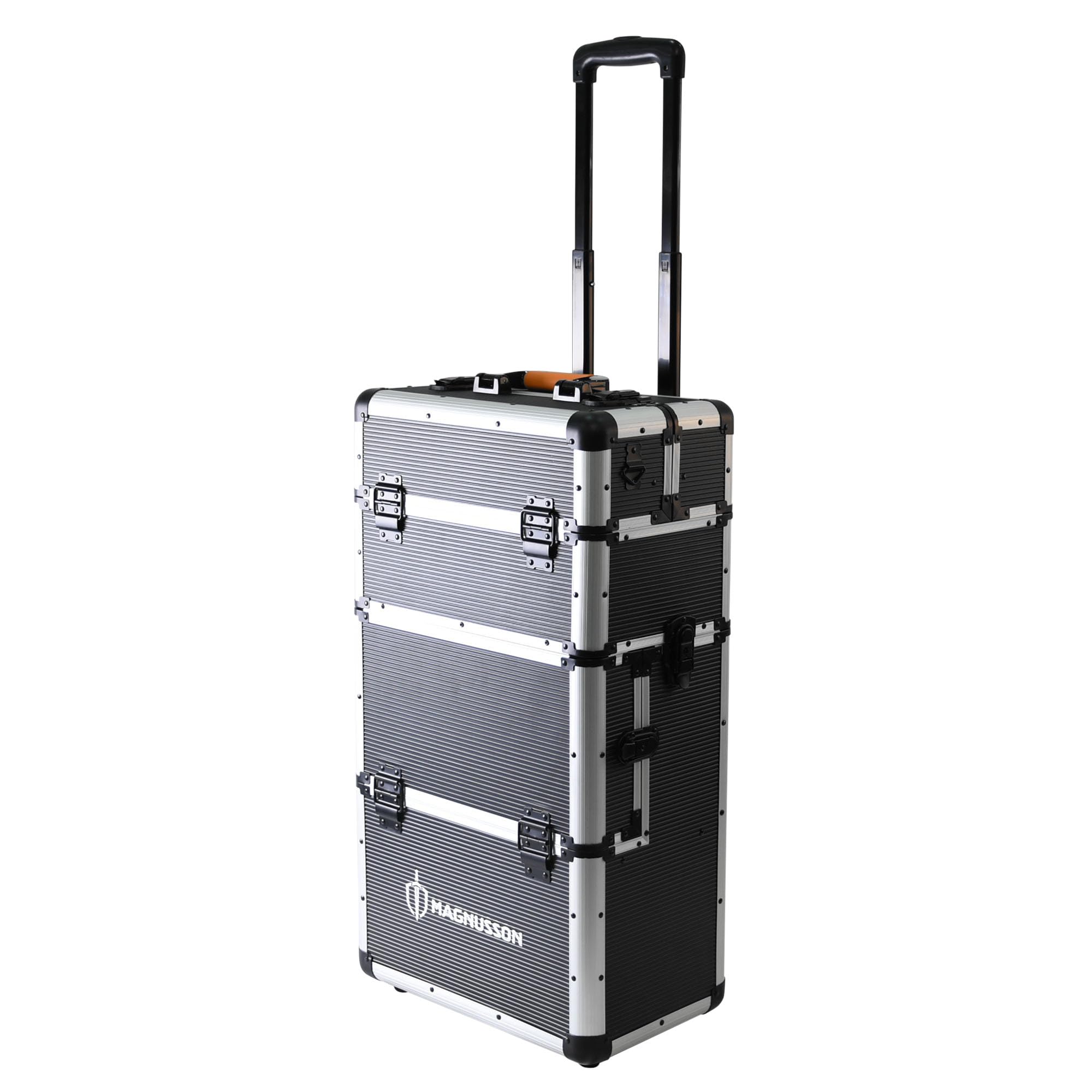 Magnusson Servante trolley 3 compartiments empilables 24 compartiments noir