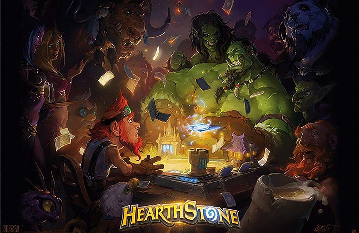 ABYstyle - HEARTHSTONE - Poster "Key Art" (91.5x61)